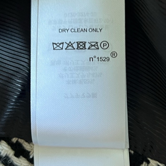 Lauren Ralph Lauren Glen Plaid Wool Blend Houndstooth Cape • M/L - Picture 9 of 10